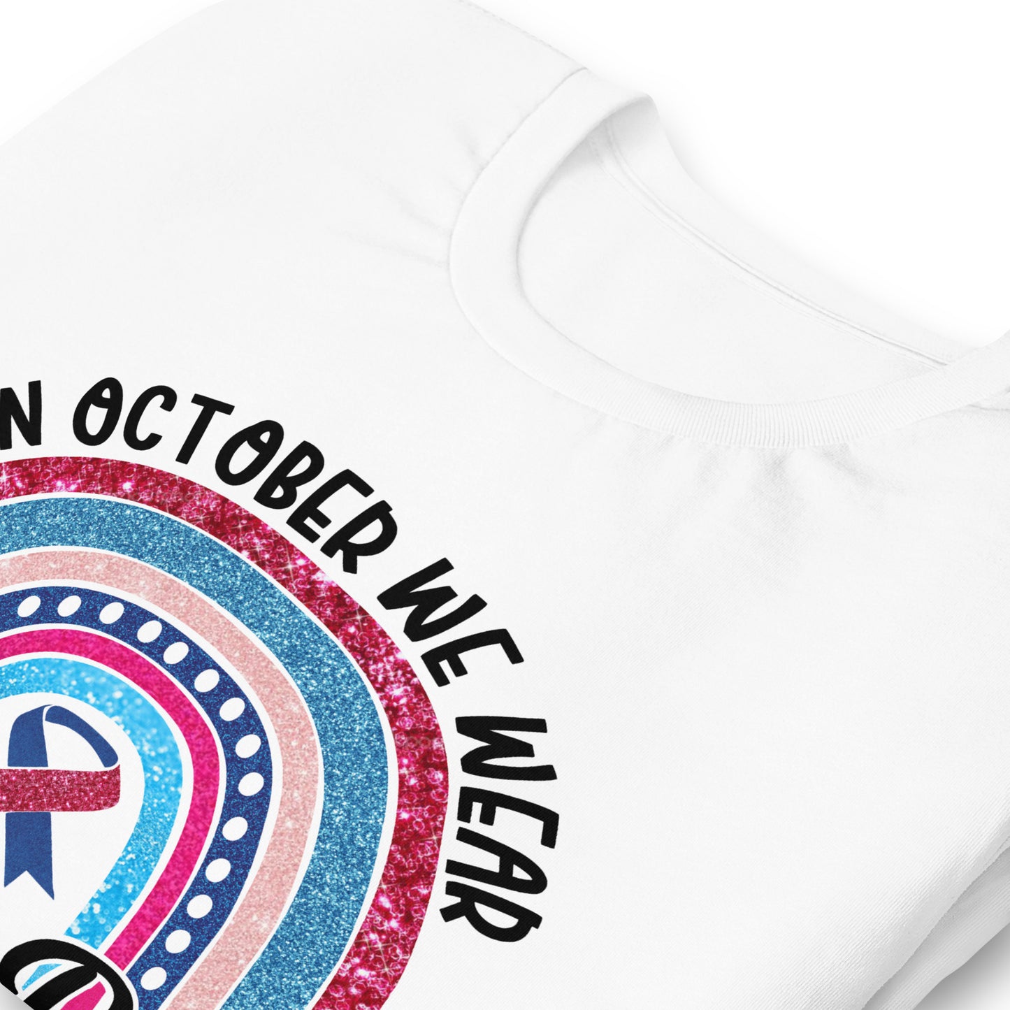 Infant Loss Awareness Shirt, In October we Wear Pink and Blue, Pregnancy Loss Awareness, Baby Loss Gift