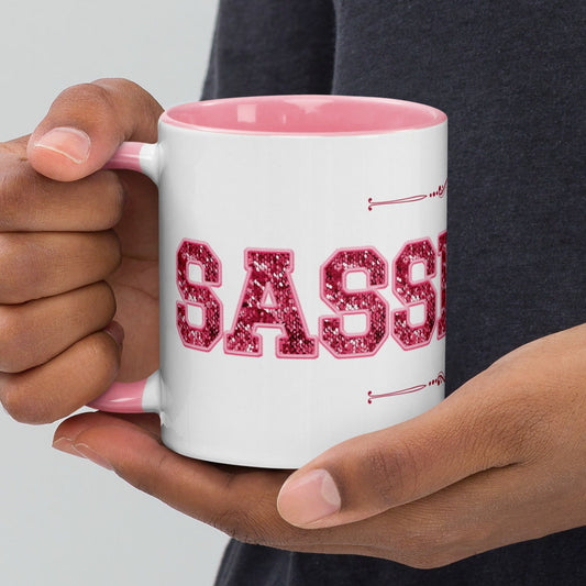 Sassenach Pink Mug, Outlander inspired Gift, Outlander Fan Gift