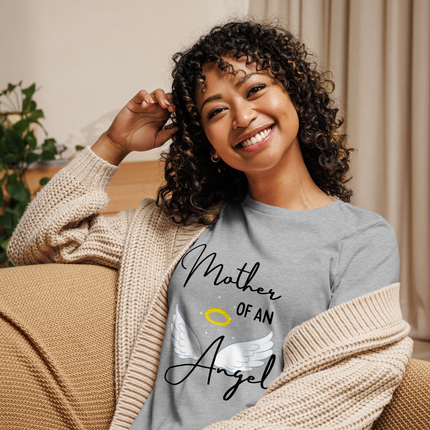 Infant Loss Gift, Miscarriage Gift, Mama Of An Angel Shirt, Angel Baby Gift, Pregnancy Loss Gift, Angel Mama T Shirt