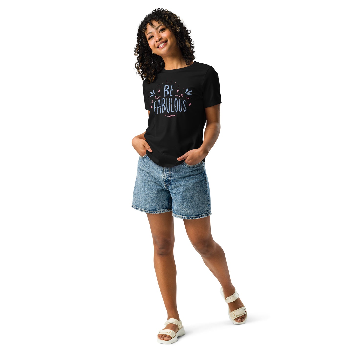 Be Fabulous Tee, Self Love, Confidence Women's Relaxed T-Shirt