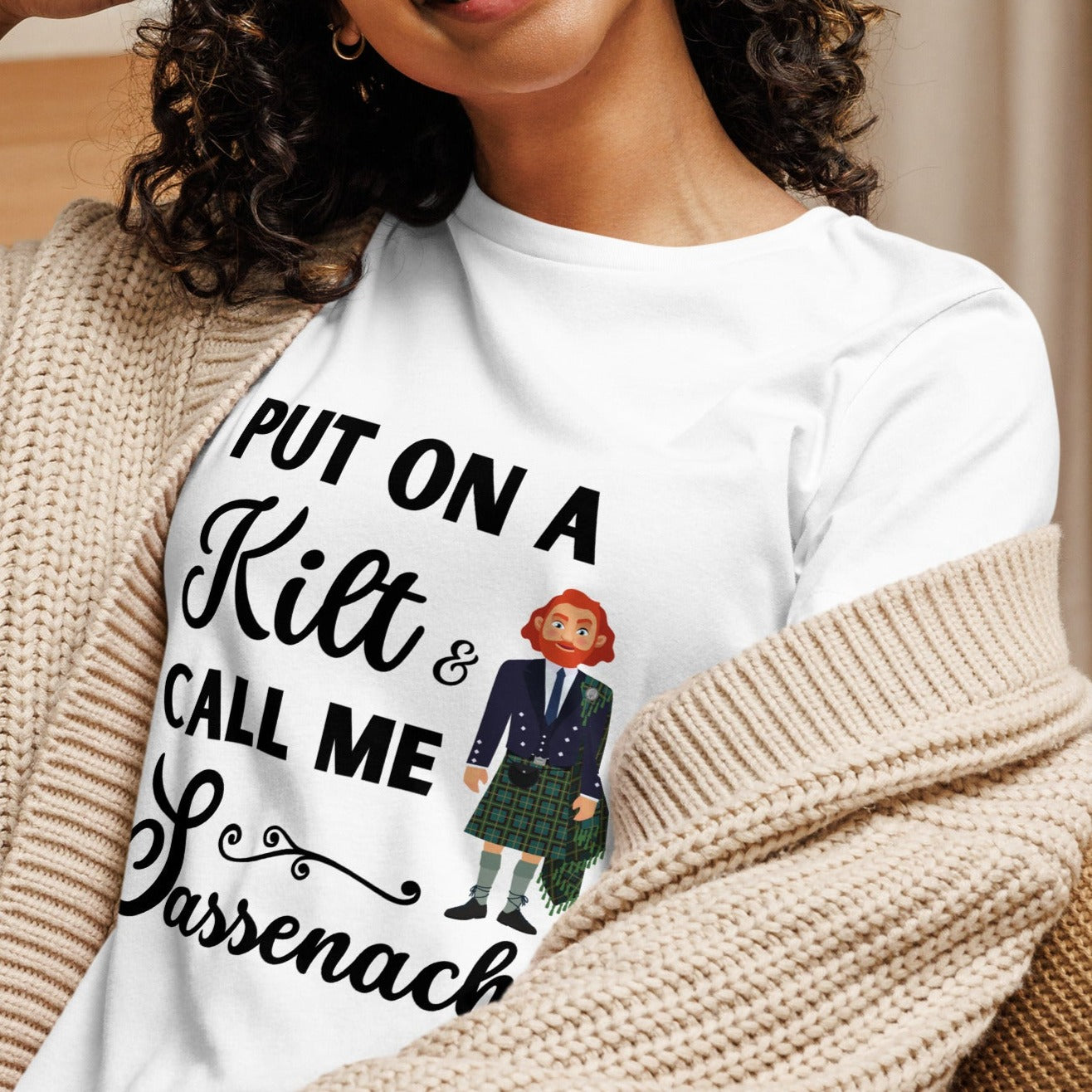 Outlander Fan Gift, Sassenach T-Shirt, Claire Fraser Tee, Outlander Shirt