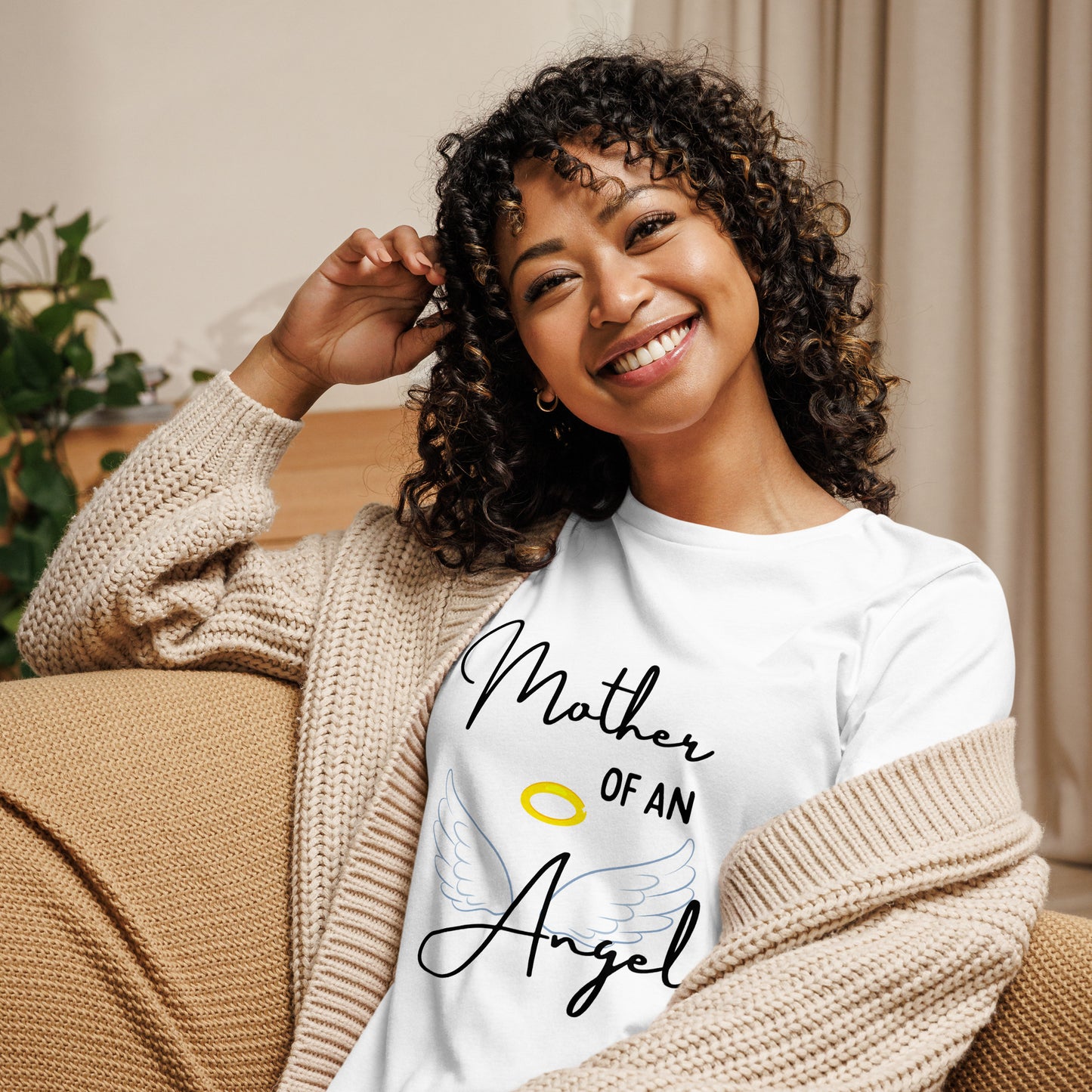 Infant Loss Gift, Miscarriage Gift, Mama Of An Angel Shirt, Angel Baby Gift, Pregnancy Loss Gift, Angel Mama T Shirt