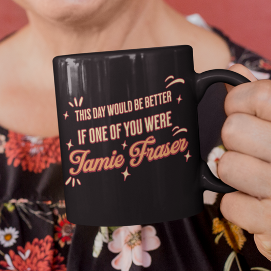 Jamie Fraser Mug, Outlander Fan Gift, Sassenach Gift, Gift for Her, Highlander Mug