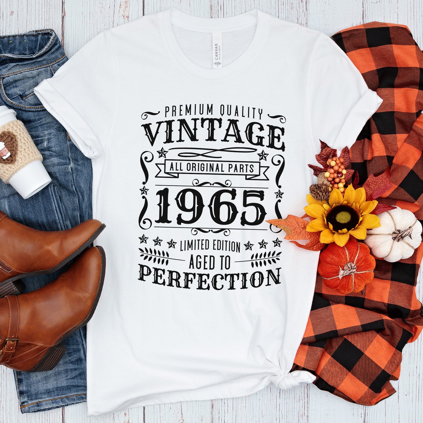 Vintage 1965 t-shirt, 60th Birthday Shirt, 1965 Birthday, Vintage 1965, 60th Gift