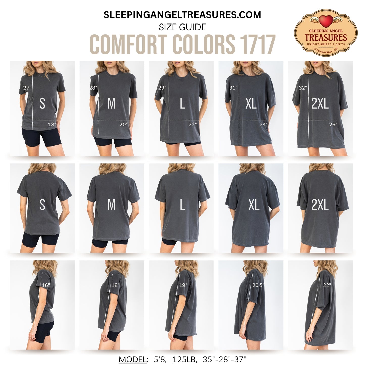 Comfort Colors Funny Tired Moms Club T-Shirt