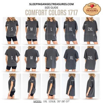 Comfort Colors Funny Tired Moms Club T-Shirt