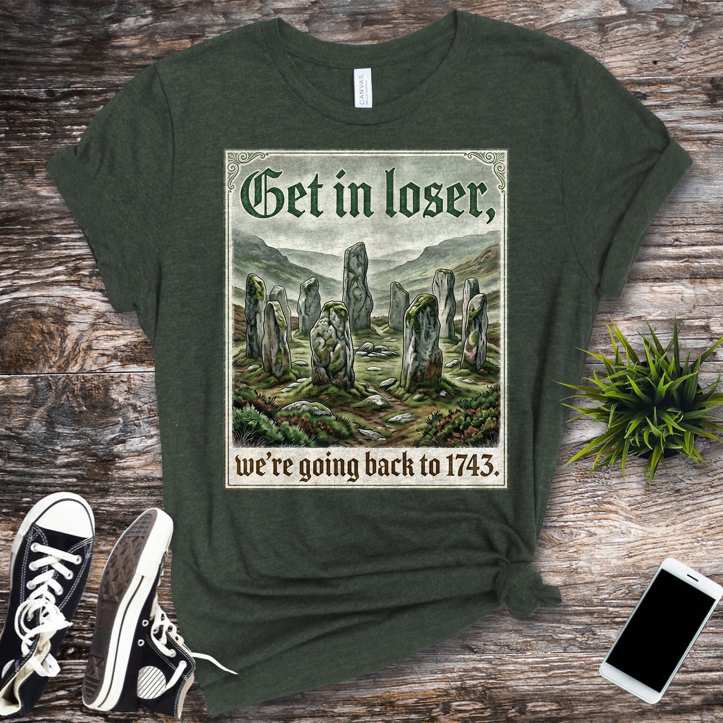 Funny Outlander Craigh na Dun Unisex t-shirt