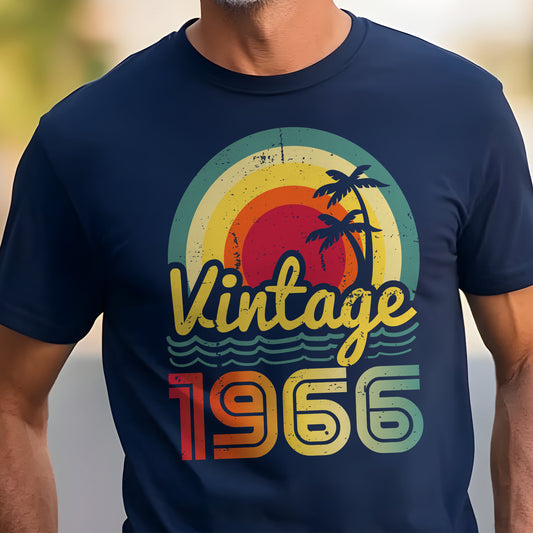Vintage 1966, 60th Birthday T-Shirt