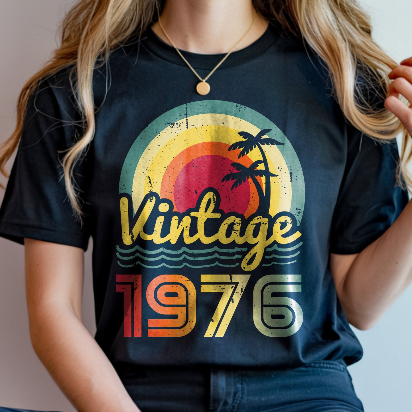 Vintage 1976, 50th Birthday T-Shirt