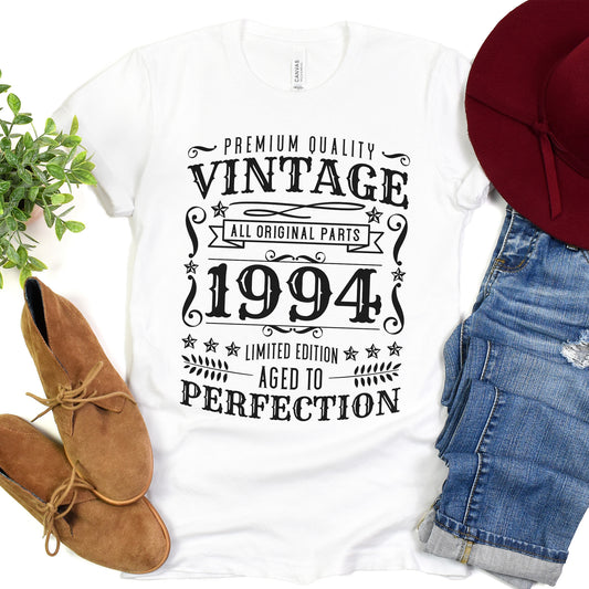 Vintage 1994 t-shirt | 30th Birthday Shirt | 1994 Birthday Unisex Tee
