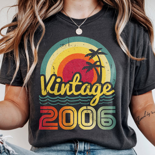 Vintage 2006 T-Shirt, 20th Birthday Tee