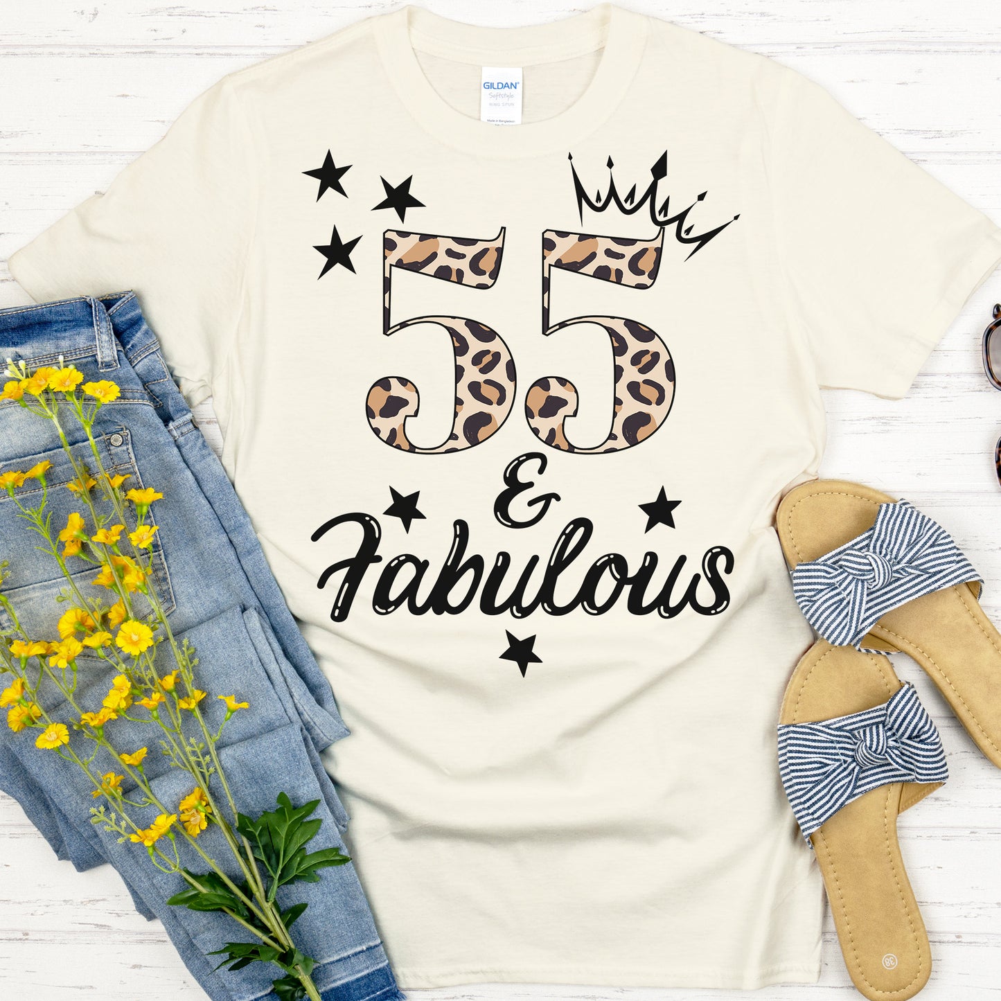 55 and Fabulous Short-Sleeve T-Shirt