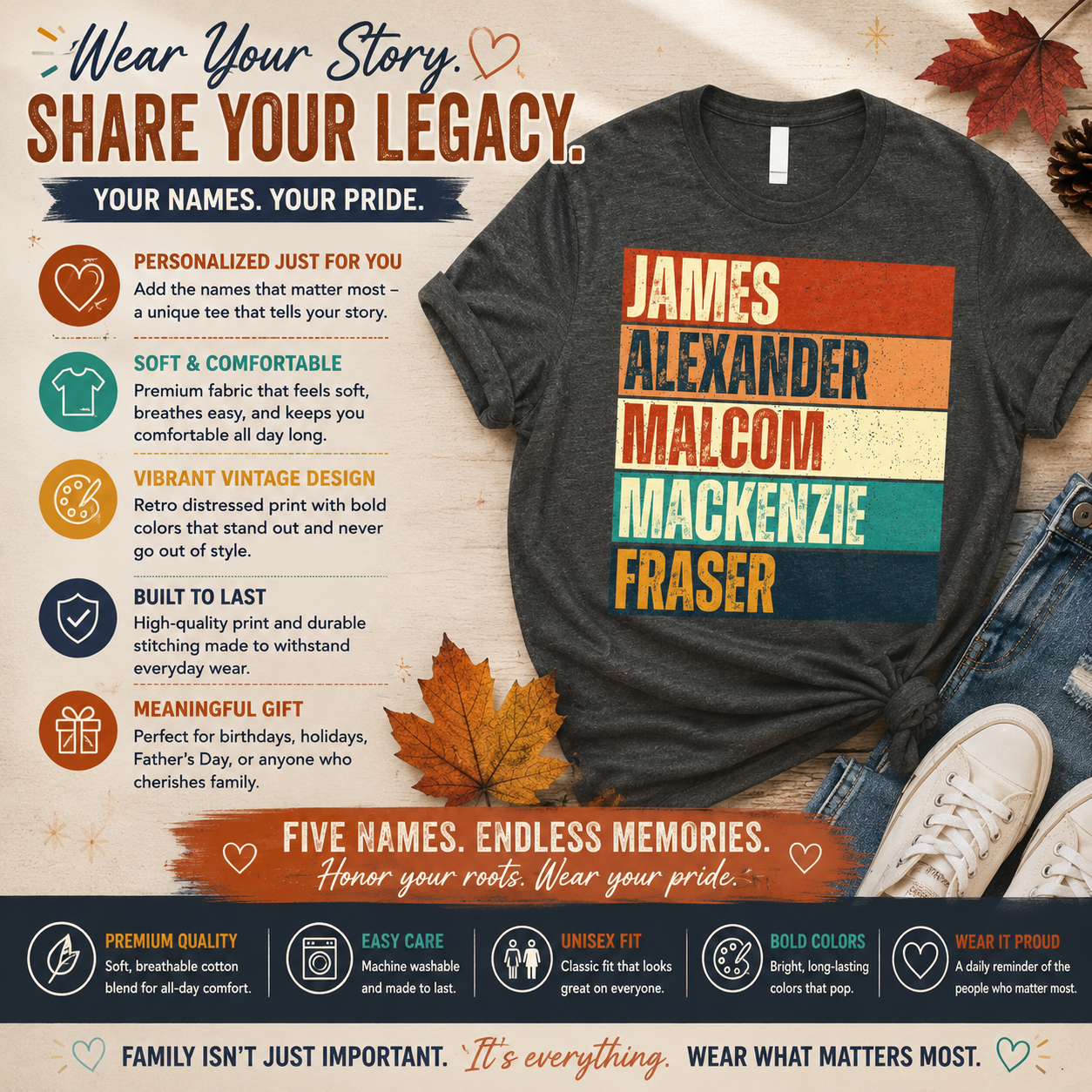 James Alexander Malcolm MacKenzie Fraser Tee