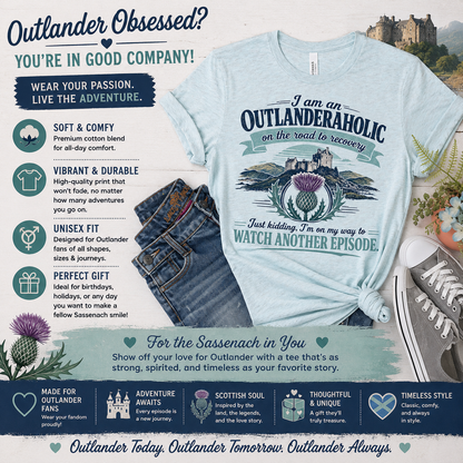 Outlander Obsessed Fan T-shirt