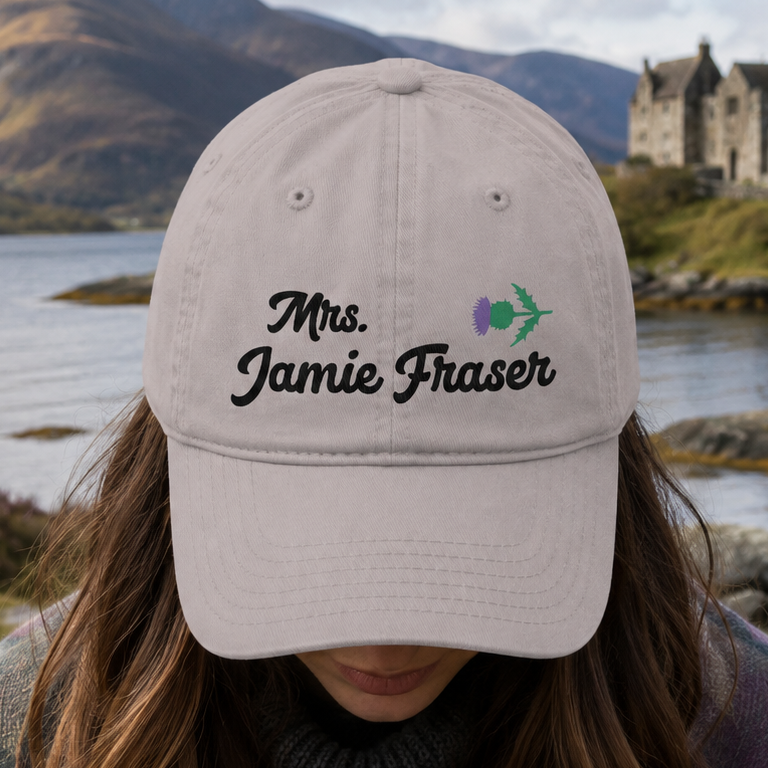 Embroidered Mrs. Jamie Fraser Baseball Cap