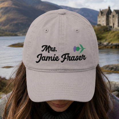 Embroidered Mrs. Jamie Fraser Baseball Cap
