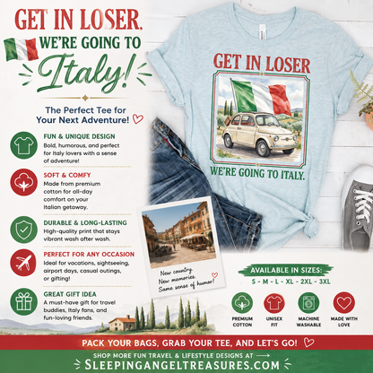 Funny Italy Vacation T-Shirt