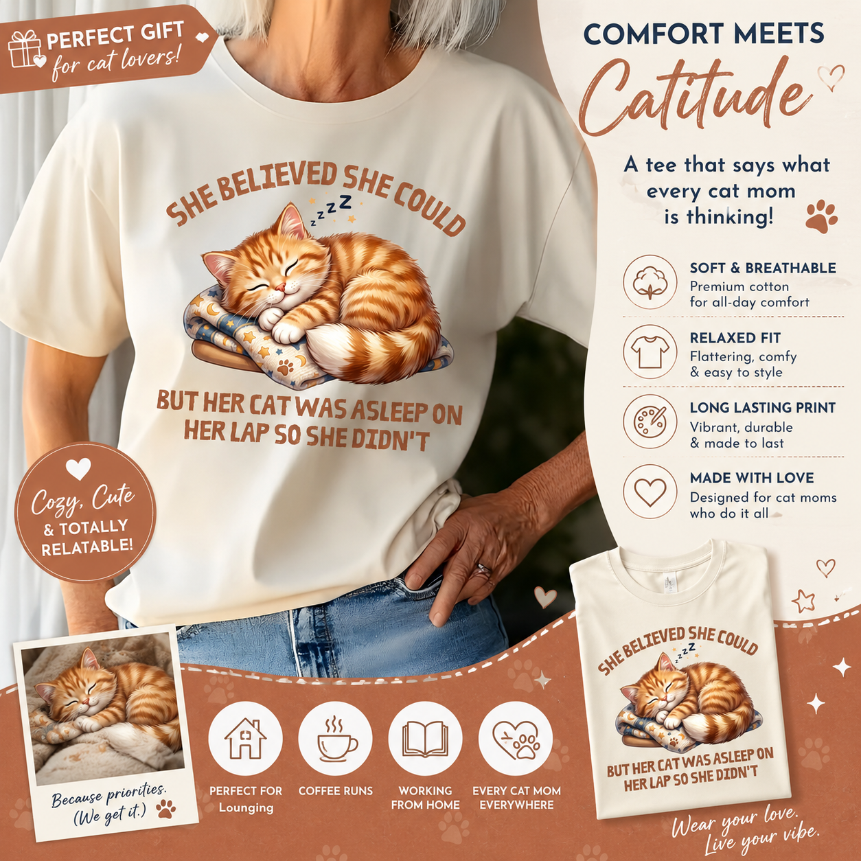 Cat Lover T-Shirt