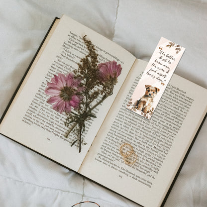 Printable Cute Dog Quotes Bookmarks- DIGITAL DOWNLOAD