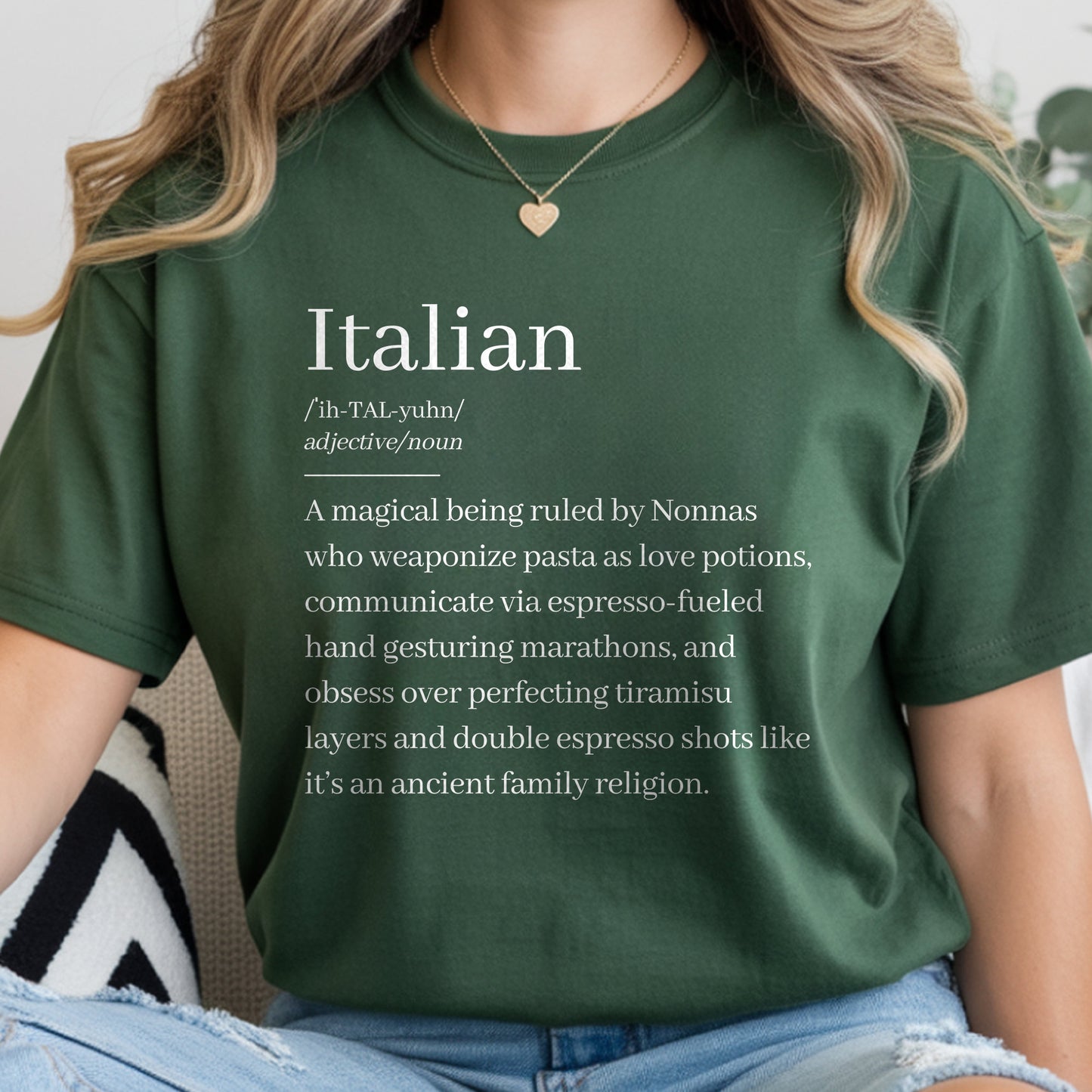 Italian Definition Unisex classic tee