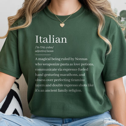 Italian Definition Unisex classic tee
