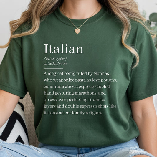 Italian Definition Unisex classic tee