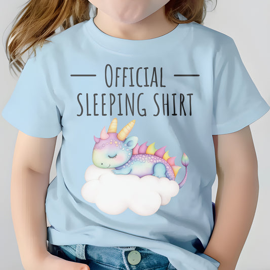 Cute Dinosaur Toddler Sleep Jersey t-shirt