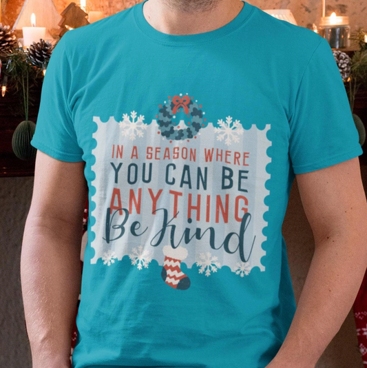 Holiday Kindness Tee, Be Kind Shirt, Christmas shirt, Kindness Shirt, Be Kind Christmas T-Shirt, Holiday Season Shirt, Be Kind gift