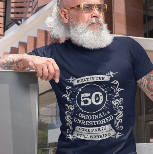 Built in the 50s T-Shirt, Made in the 1950s Tee, 70th birthday Gift, Born in the 50s Shirt, Built in the Fifties Shirt