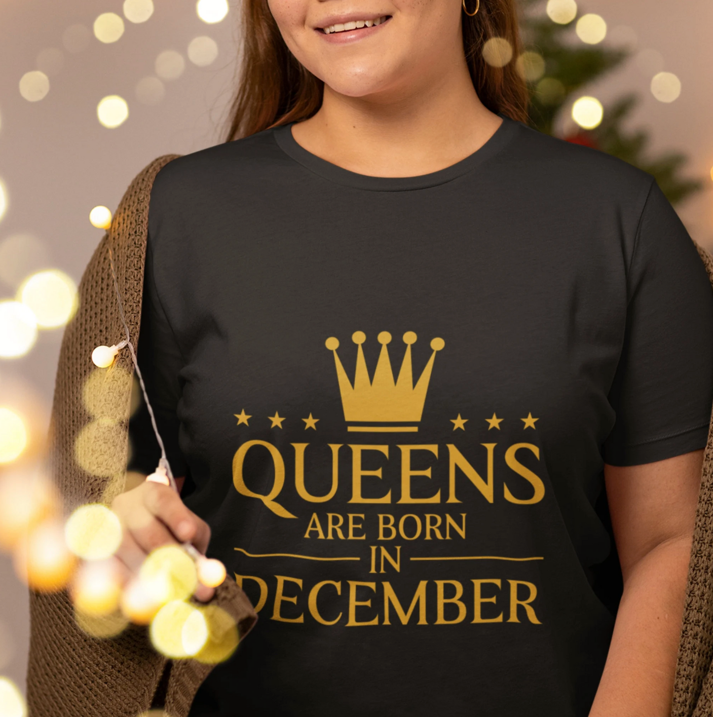 Queens Are Born in December Shirt, December Queen Shirt, December Birthday Girl, December Birthday Gift