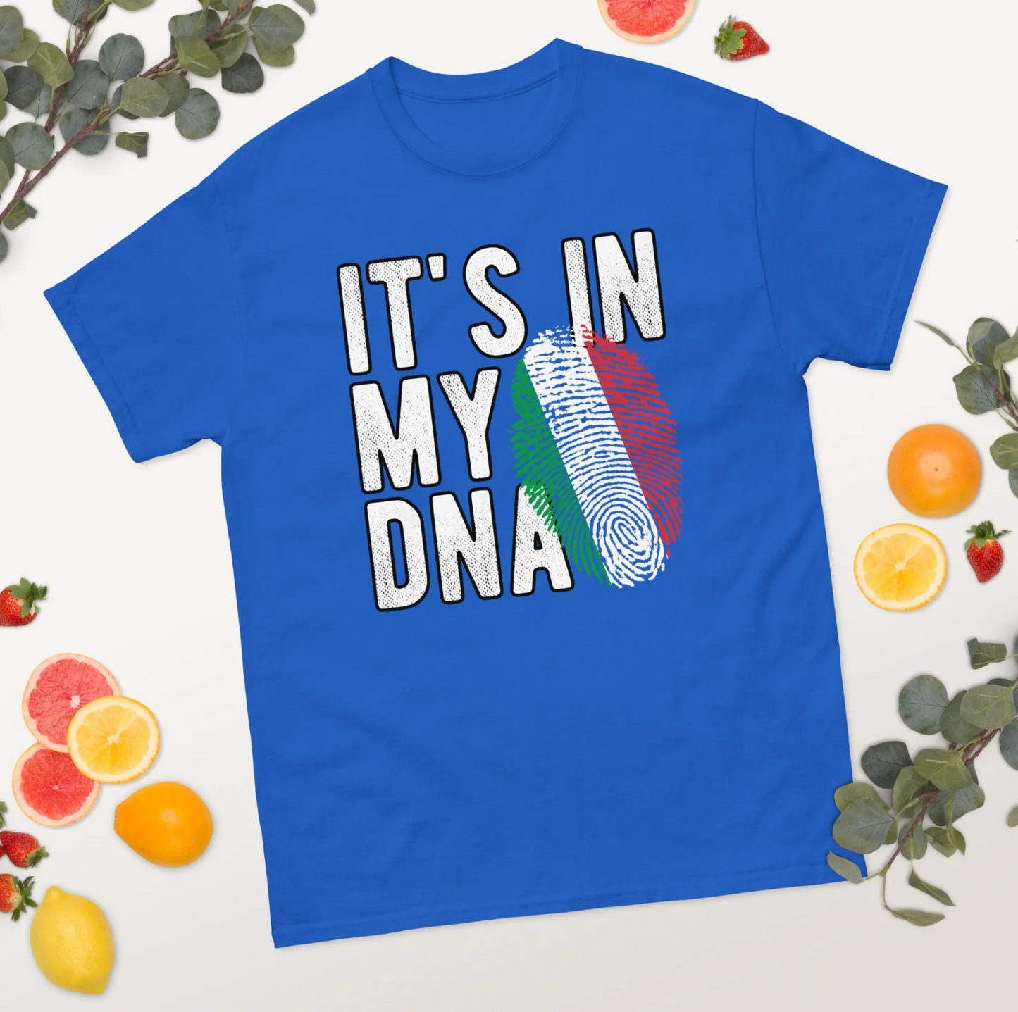 Italy is in my DNA T-Shirt, Italian Pride Shirt, Gift for Italian, Italian Gift, Italian Heritage