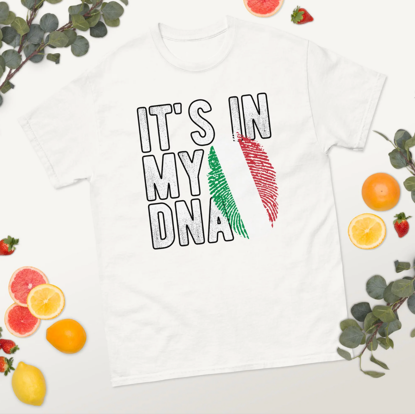 Italy is in my DNA T-Shirt, Italian Pride Shirt, Gift for Italian, Italian Gift, Italian Heritage