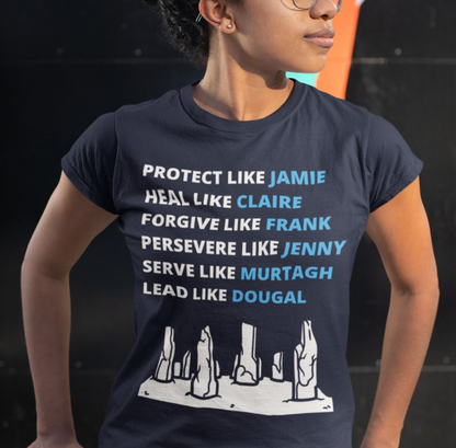 Outlander T-Shirt, Jamie Fraser Shirt, Sassenach Tee, Outlander Fan Gift, Standing Stones, Craigh Na Dun