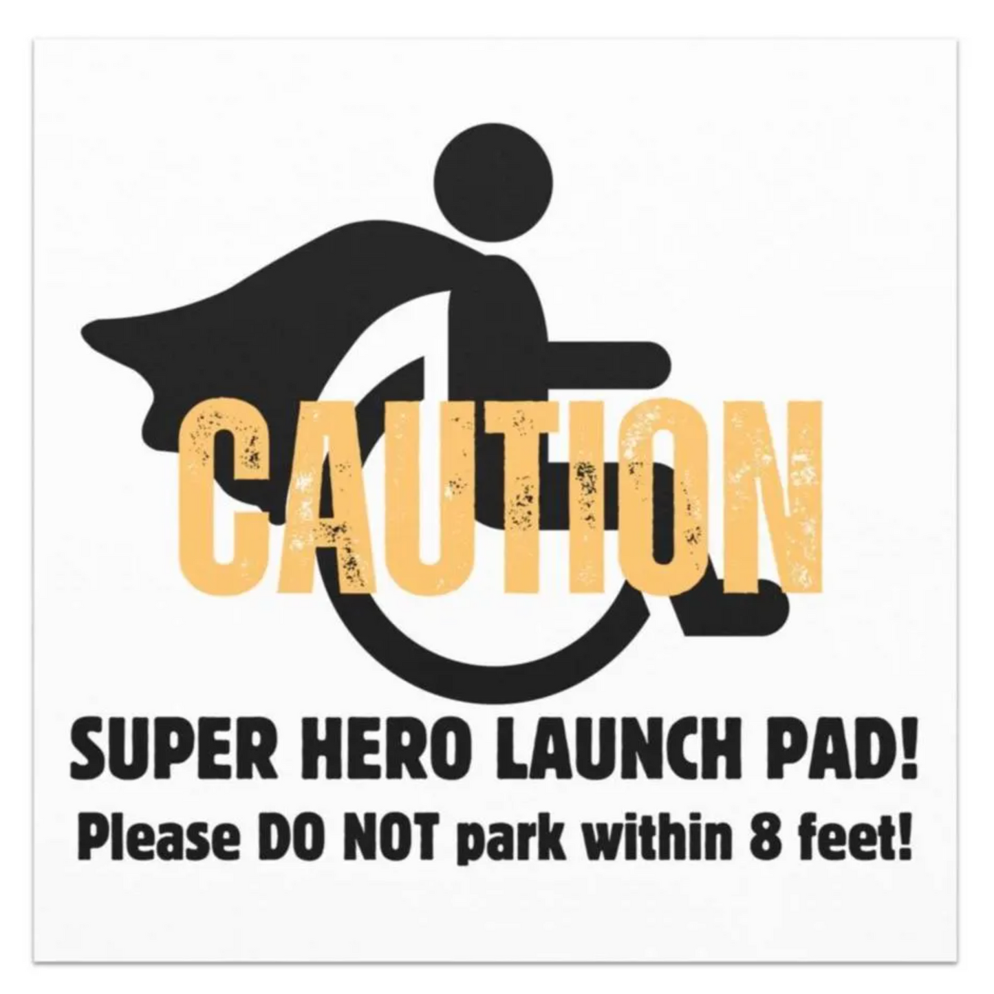 Disabled Parking Car Magnet
