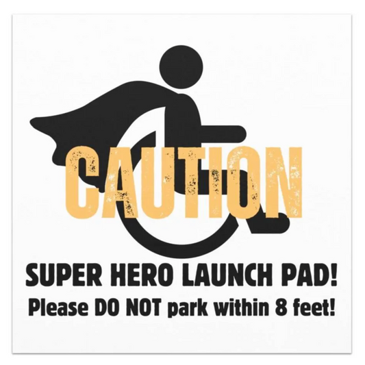 Disabled Parking Car Magnet