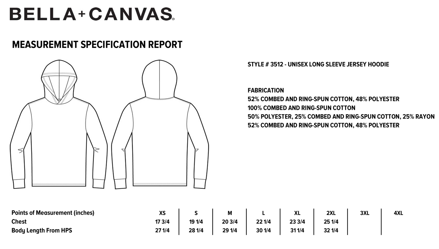 Inclusion is My Jam Hooded long-sleeve Tee