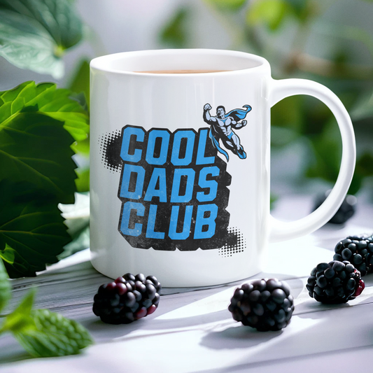 Cool Dads Club White glossy Mug