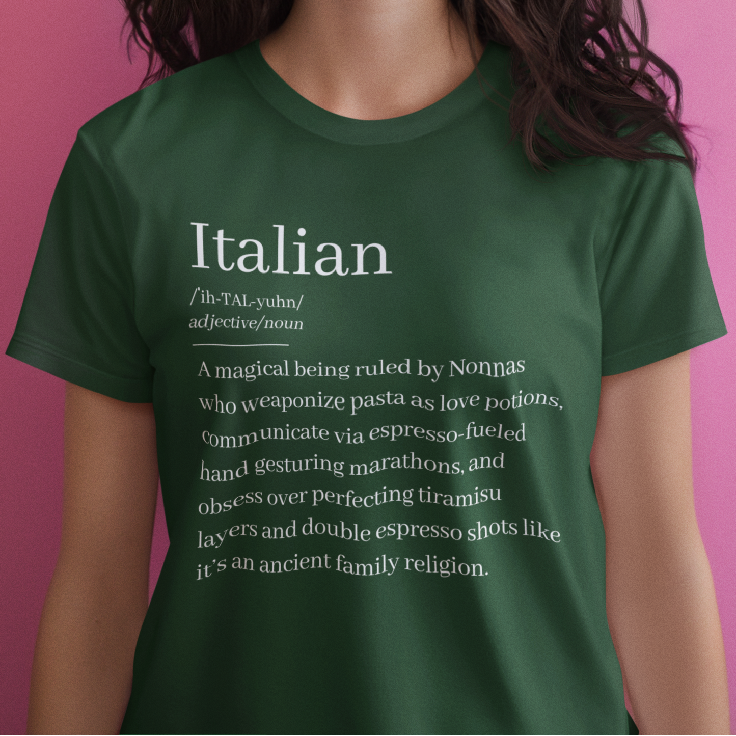 Italian Definition Unisex classic tee