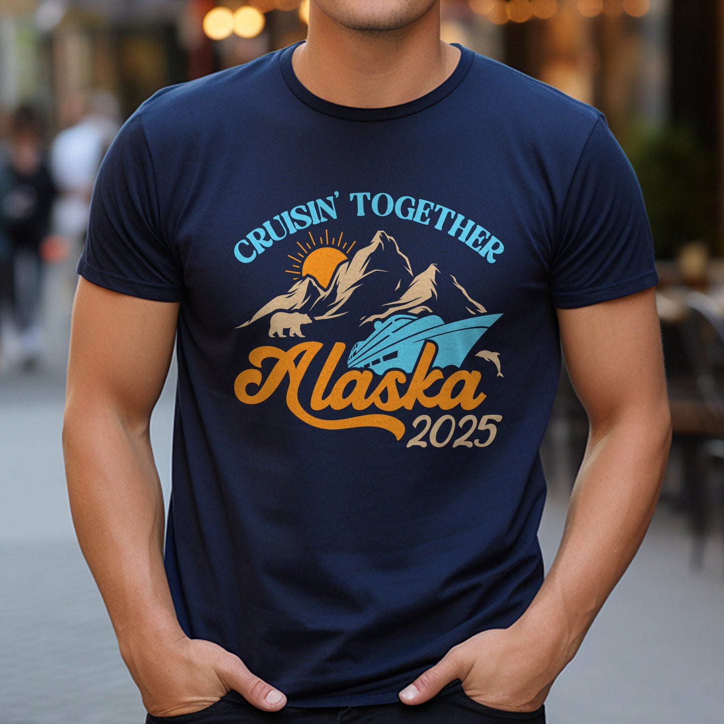 Cruising Together Alaska 2025 T-Shirt, Alaska Cruise Shirt, Cruise Squad 2025 Tee, Birthday Trip 2025