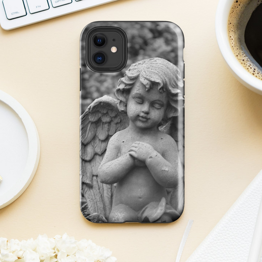 Peaceful Angel Statue Tough Case for iPhone®