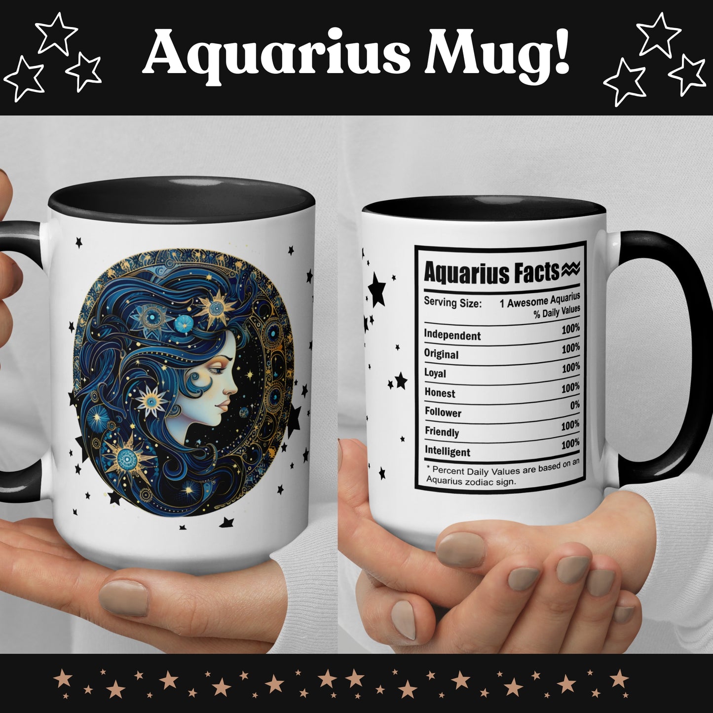 Aquarius Zodiac Mug, Aquarius Zodiac Gifts, Astrology Mug, Aquarius Mug, Aquarius Gift, Astrology Gift