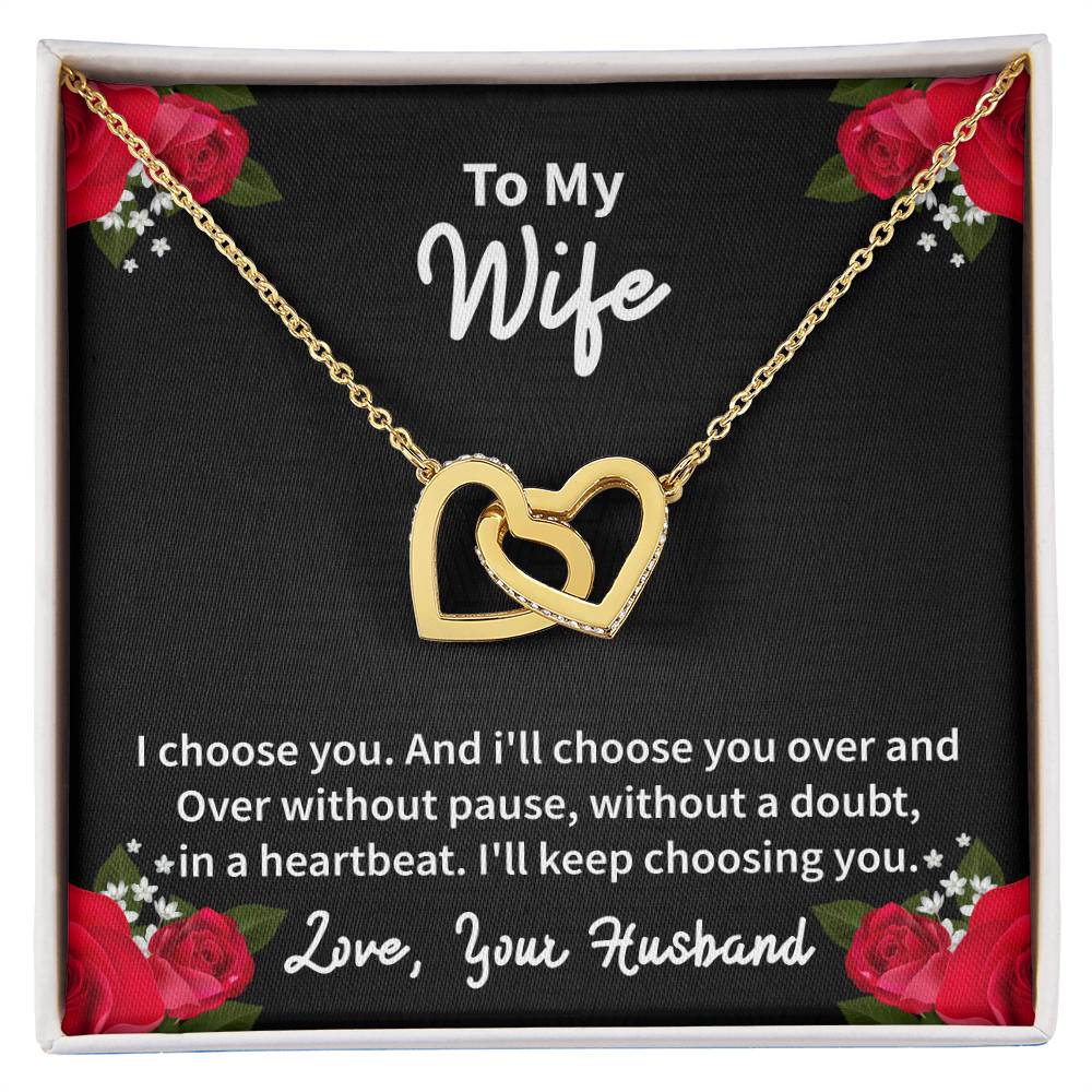 To My Wife Gift, Necklace Gift, Gift for Wife