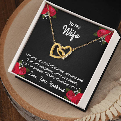 To My Wife Gift, Necklace Gift, Gift for Wife