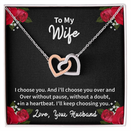 To My Wife Gift, Necklace Gift, Gift for Wife