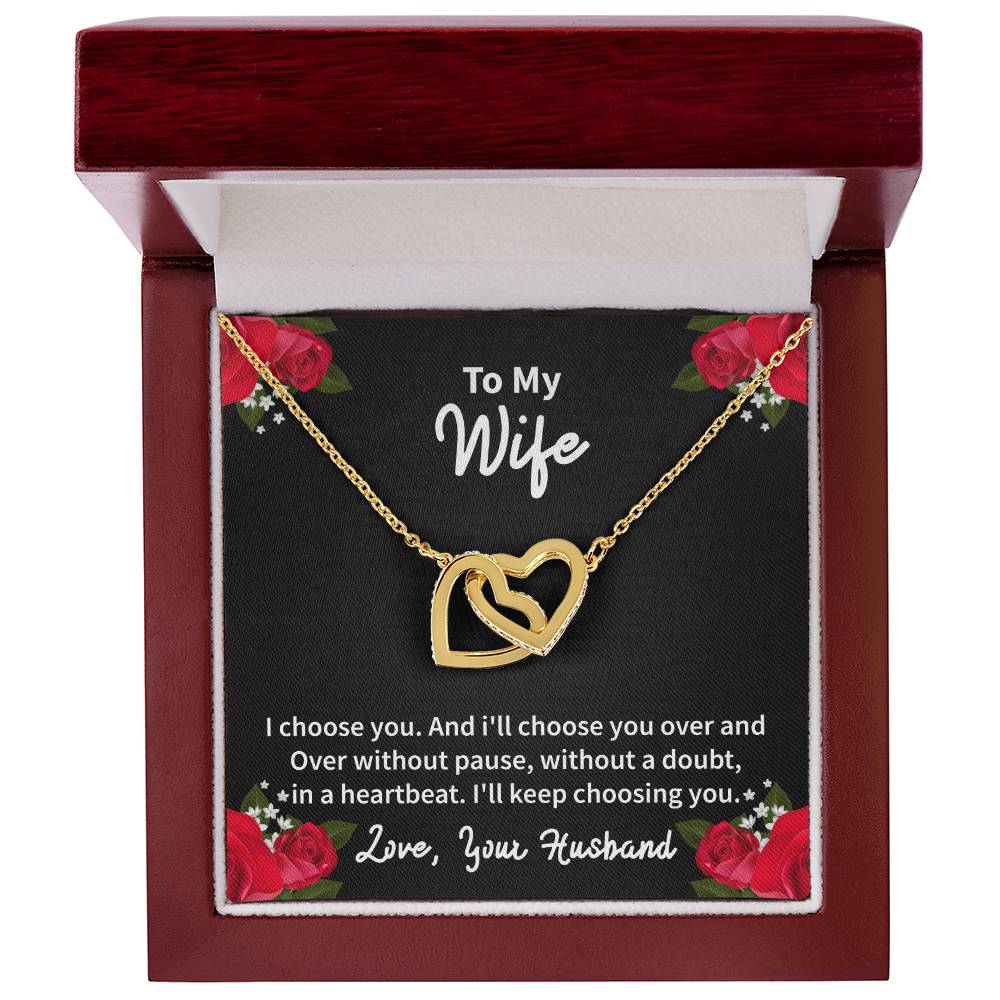 To My Wife Gift, Necklace Gift, Gift for Wife