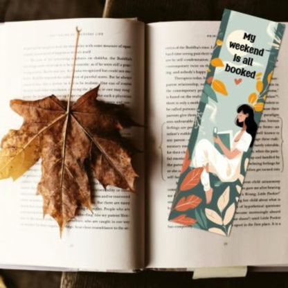 Printable Woman Reading Bookmarks- DIGITAL DOWNLOAD
