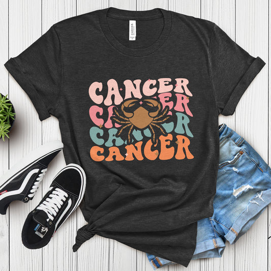 Cancer Birthday Gift | Cancer Zodiac Shirt | Cancer Tee | Cancer Unisex T-Shirt