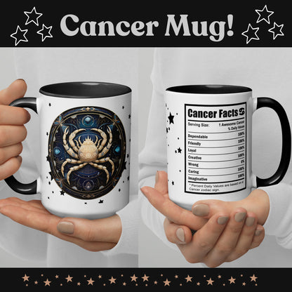 Cancer Zodiac Mug | Cancer Zodiac Gifts | Astrology Mug | Cancer Mug | Cancer Gift