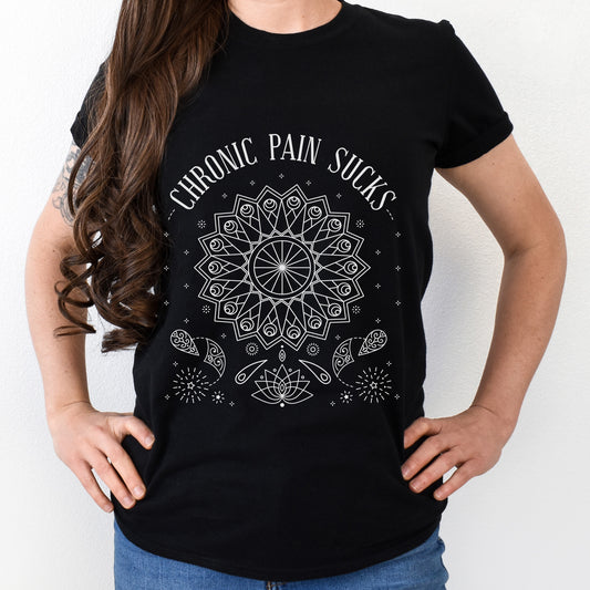 Chronic Pain Sucks Shirt, Chronic Pain Gift, Hidden Disability Tee, Invisible Illness Shirt, Chronic Illness Gift