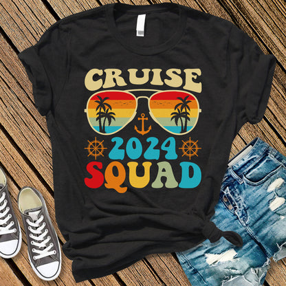 Cruise Squad 2024 Shirt, Family Matching Vacation Shirts, Cruise Squad 2024 Shirt, Cruise Squad Unisex t-shirt